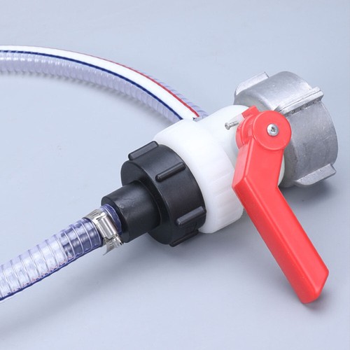 Connettore scatola quadrata IBC serbatoio parte tubo acqua adattatore strumento tote valvole - Foto 3 di 12