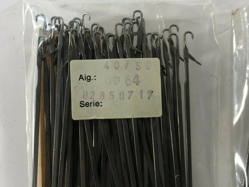 Dubied Knitting Machine Latch Needles 100 pcs 5 inch 40 / 60 New old stock - Picture 7 of 12