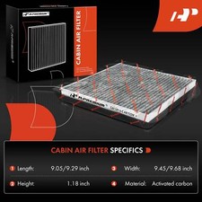 A-Premium Engine Air Filter For BMW I8 2014-2020, 1.5L – Replaces 13717634154, Rectangular, Front Location