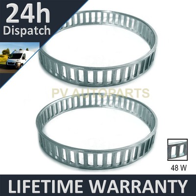 2X pour MERCEDES CLASSE E W210 S210 48 fenêtre 92 mm ABS reluctor Anneau CV AR5603