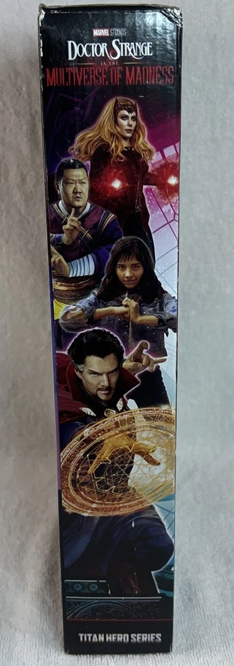 Figuras de ação Marvel Dr Strange/Scarlet Witch 12" conjunto com 2, 2022, novo em folha - Imagem 2 de 4