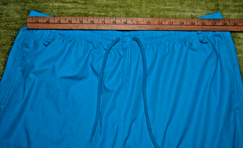 S.C.R.U.B.S. Pull On Elastic Drawstring Waist Scrub Pants Bottoms Teal Blue XLP - Picture 4 of 9