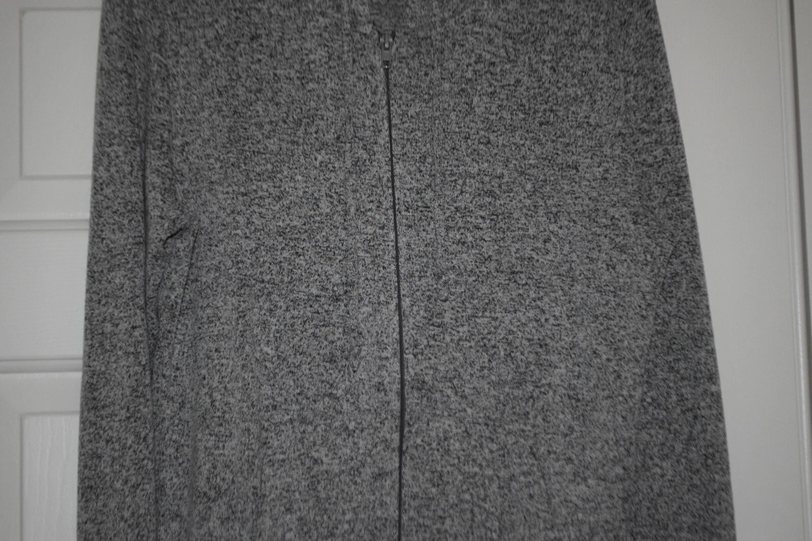 UNDERCOVER Giacca felpa con cappuccio leggera Victoria's Secret ROSA taglia S grigio marmorizzato