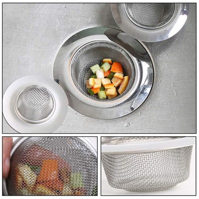  Kitchen Sink Strainer Bathroom Stainless Rostfreies Abflusssieb