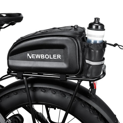 Hartschale Fahrrad Kofferraumtasche Wasserdicht Fahrrad Rücksitz Gepäckträgertasche für MTB E-Bike - Bild 20 von 23