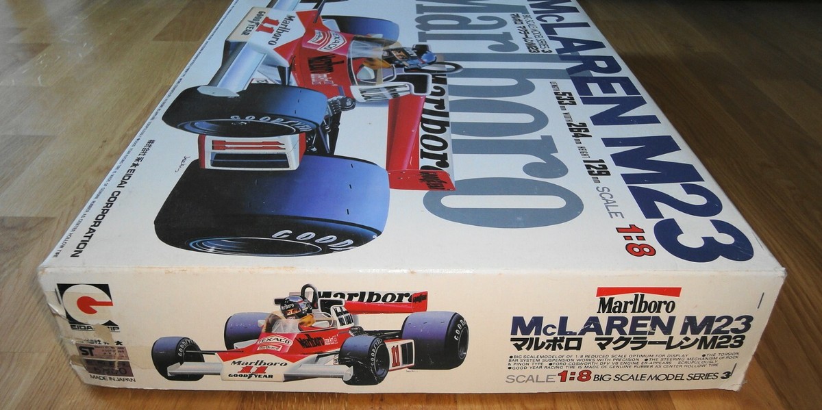 1/8 永大グリップ マルボロマクラーレンM23 J. ハント ビッグ