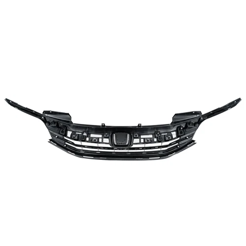 For 2016 2017 Honda Accord Sedan Front Bumper Grille Grill & LED Fog Lights Set - Picture 19 of 19