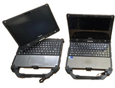 95-99 Life left Getac V200-G2 Laptop i7-3520M 4GB RAM WIFI Touchscreen Wwan