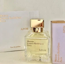 MAISON FRANCIS KURKDJIAN  APOM EAU de PARFUM 2.4, 0.17 or 0.06 fl oz