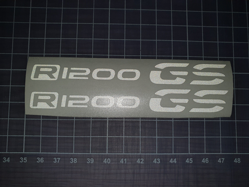 Für BMW R 1200GS Aufkleber/Helmaufkleber Reflektierend 2 Versionen Reflex/0005 - Picture 5 of 8