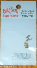 Cal-Scale HO #328  Bell w/Anti Rotation Bar (Brass Casting) 1:87th Scale