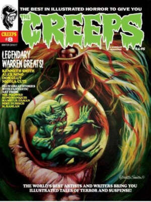 The Creeps #8, Winter 2016/17 (Kenneth Smith, Horror Comics, Warren Inspired)