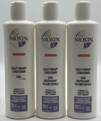 3PK Nioxin 5 Scalp Therapy Conditioner Set ~ FAST SHIP ~ 10.1 FL OZ EACH ~READ
