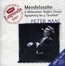 FELIX MENDELSSOHN - Mendelssohn: A Midsummer Night's Dream; Symphony No. 3 - CD