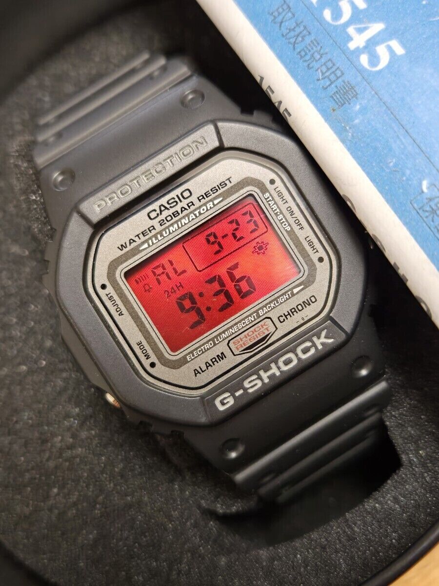 Rare Last One Casio G Shock 20Th Anniversary Model Dw-5000Ml Rare Last One Casio G Shock 20Th Anniversary Model Dw-5000Ml