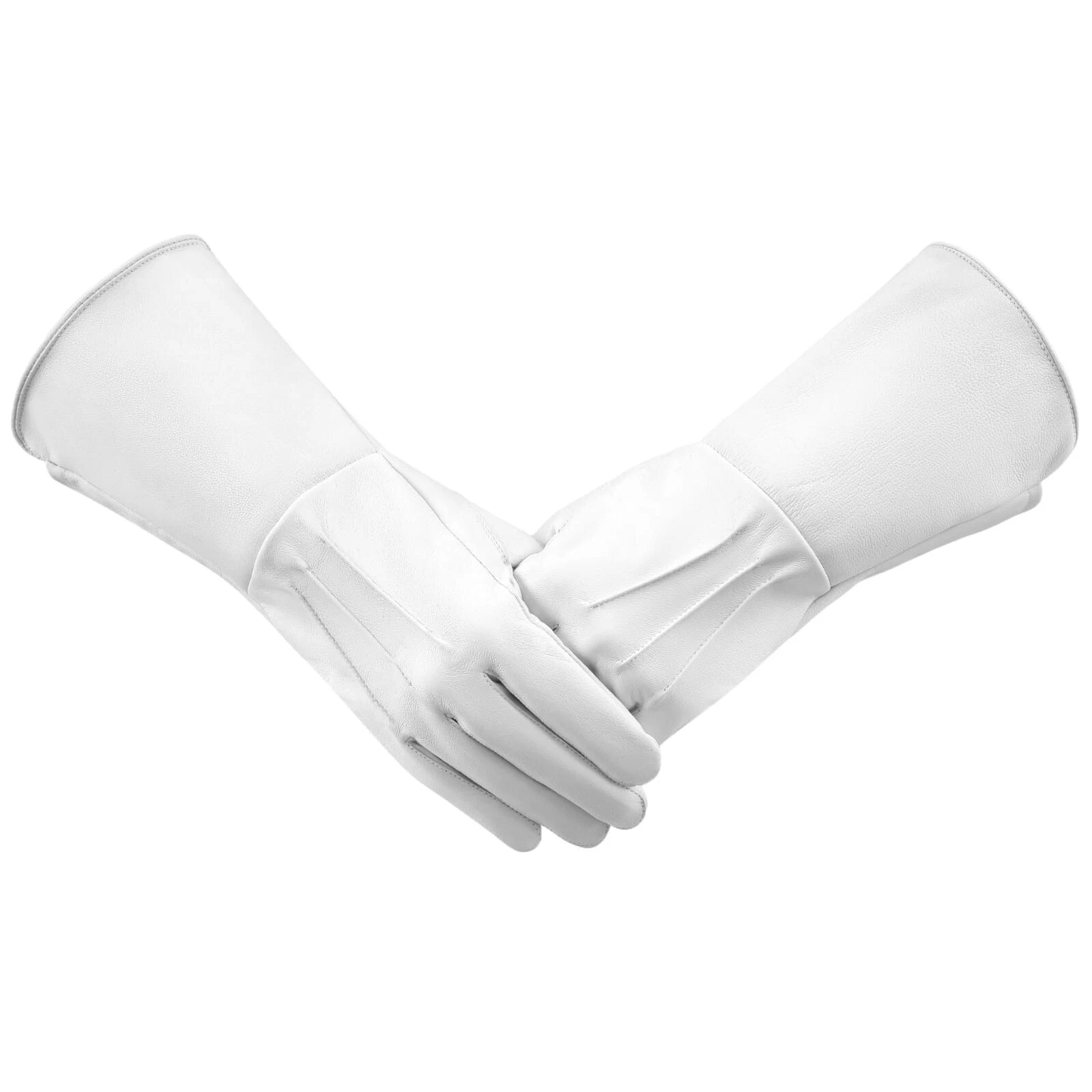 LONG CUFF LEATHER GLOVES
