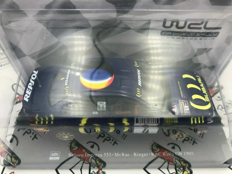 DIE CAST 1/24 " SUBARU IMPREZA 555 McRAE - RINGER RAC RALLY GB 1995 " 1/24 - Immagine 3 di 3