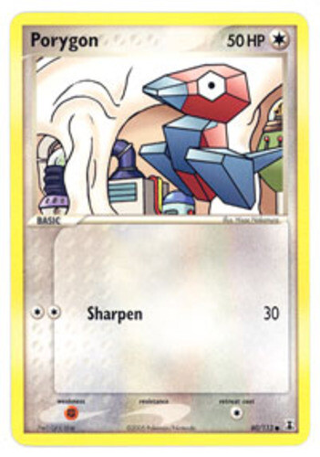 Pokemon - Porygon - 80/113 - Common - EX Delta Species - NM