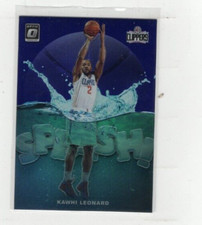 2019-20 Kawhi Leonard Optic Splash Purple Prizm #5 Free Shipping (E1434)