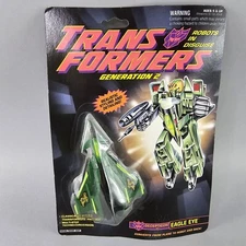 Transformers G2 EAGLE EYE Jet Figure 100% Complete Hasbro 1992 Vintage OPEN