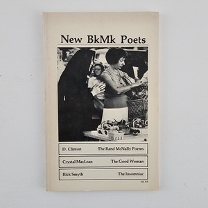 BOOK - Rare - Vintage 1977 Poetry Book - BkMk Poets By D. Clinton - Vintage Poet