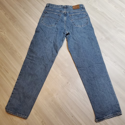 VTG 90s Y2K Structure Classic Jean Mens 32x32 USA Slit At Ankle Leg Inseam READ - Picture 4 of 14