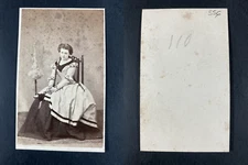 Stelle, Actress Vintage Albums Print.	 CDV, albumen print