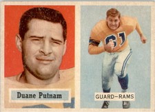 1957 Topps 87 Duane Putnam RC EX-MT #D322919