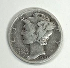 1943 Mercury Dime - Free Shipping