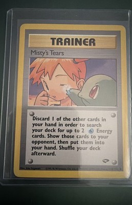 Misty's Tears 118/132 Gym Challenge Regular