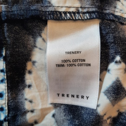 TRENERY COTTON BATIK SPOT Tie Dye DRESS Size 8 With Pockets - Picture 6 of 10