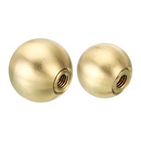 FüR 17,5Mm & 25Mm Kugellampen-AufsäTze, 2 StüCk Messing Lampenschirm-Deko