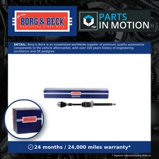 Drive Shaft Front Right BDS1290 Borg & Beck Driveshaft 31607642108 31608657704