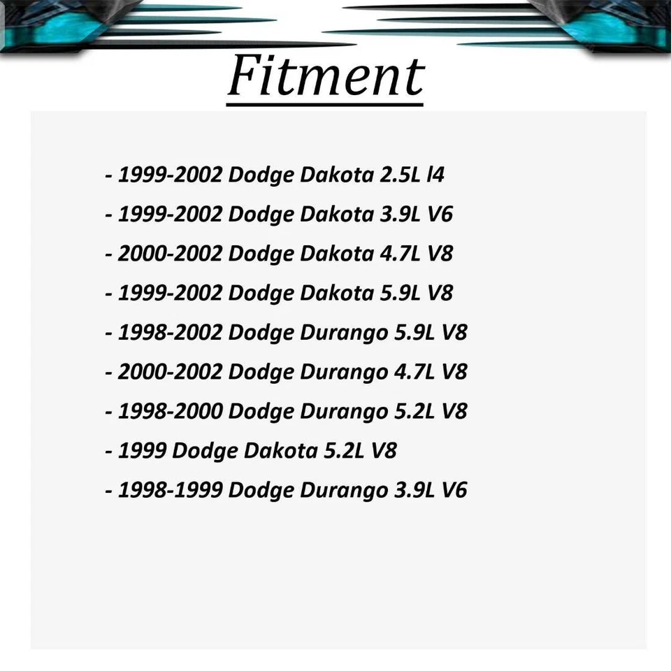 Kit de reparación de pinza de freno delantera 2x para Dodge Dakota 1999 2000 2001 2002 2,5 L Foto 2 de 3