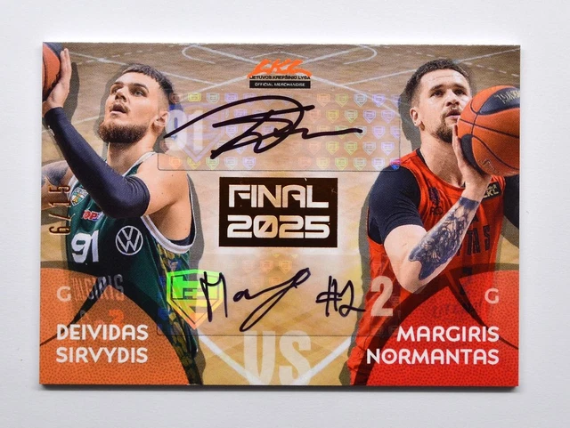 2024-25 LKL Final VS Auto #CUP-VS-A03 Deividas Sirvydis Margiris Normantas 06/15
