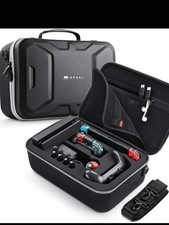 Mumba Nintendo Switch/Switch 2 Carrying Case  Hard Travel Case  Multiple Slots