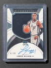 2021-22 Crown Royale Lonnie Walker IV Silhouettes Auto 63/99 SL-LWK
