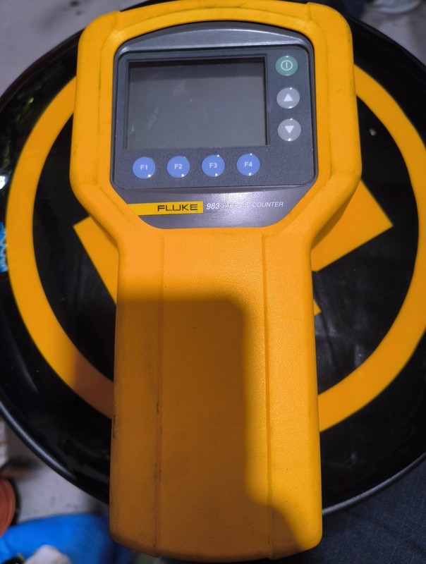 Fluke 983 Particle Counter Used/ Unit And Charger Only