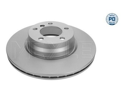 2 pieces brake disc Meyle 3835210016/PD front axle for BMW