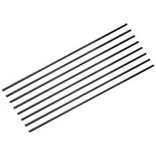 8pcs Carbon Fiber Rod, 2mm x 150mm for RC Plane DIY Quadcopter Arm