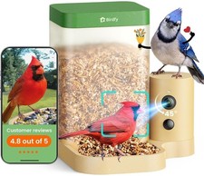 Birdfy Smart Bird Feeder with Camera for Rookie, Camera Bird Feeder