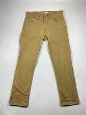 Carhartt Rugged Flex Work Pants Men’s 34x32 Brown Dungarees Relaxed Fit