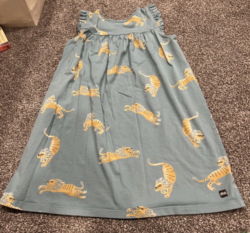 Set Of 2 Tea Collection Girls' Dresses! Size 10 & 12 - Picture 6 of 12