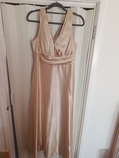 Ever Pretty Women’s Formal Long Satin Dress Champagne Size12-14