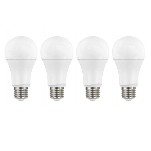 4Pk - Satco 14w 120v A19 LED E26 Medium Base 5000k Natural Light - 100w equiv - Picture 4 of 6