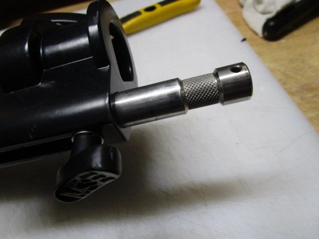 Combo elevador doble Matthews Studio Equipment negro cromado 6,4 pies Low Boy "LoBoy" Foto 3 de 4