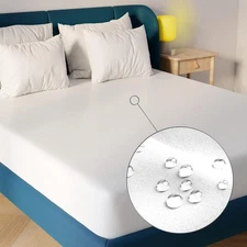 Niagara Sleep Solution Extra Soft Waterproof Queen Mattress Queen, White 