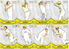 2009/2010 Select Cricket Australia 8 card State team set - Western Australia