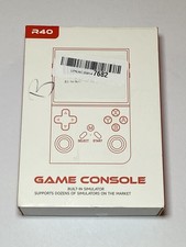 R40 Handheld Retro Game console white New/Open Box