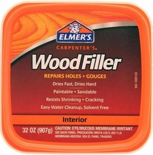 ELMERS Carpenter's Wood Filler 1-Quart (E842L) 1 Quart, Tan Brown